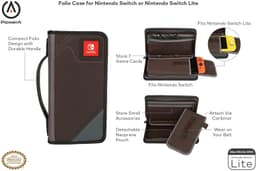 Power A Folio Case Blk - 2