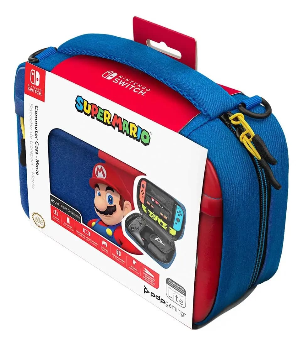 Pdp Deluxe Commuter Case Mario - Nsw
