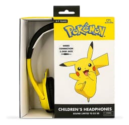 Pikachu Moulded Ears Childrens Headphones - 1