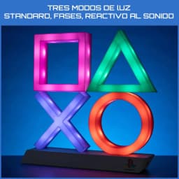Lampara De Mesa Playstation Icons Light Xl - 2