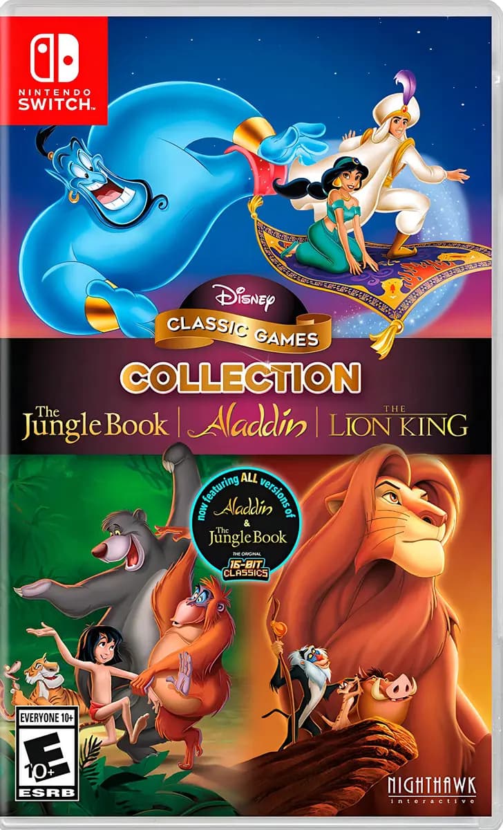 Disney Classic Games Coll. Jungle Book, Alladin & Lion King
