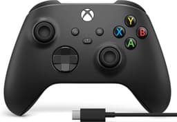 Wireless Controller Negro + Cable Usb C - 1