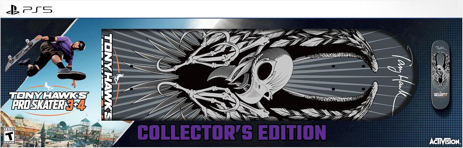 Tony Hawk 3+4 Remastered CE Playstation 5 - Collectors Edition