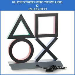 Lampara De Mesa Playstation Icons Light Xl - 3