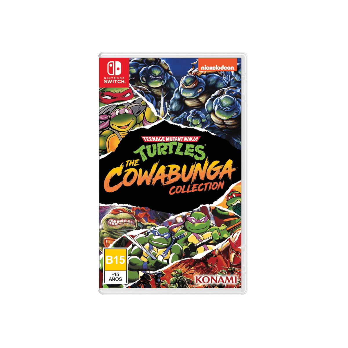 Tortugas Ninja The cawabonga Nintendo Switch Portada