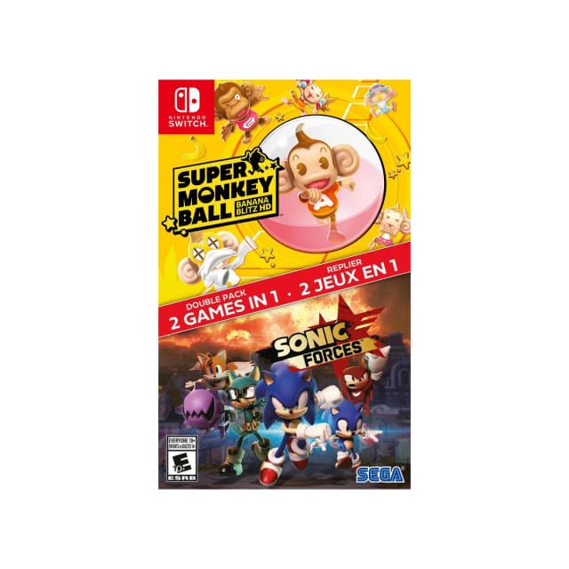 Sonic Forces + Super Monkey Ball: Banana Blitz Hd Double Pack