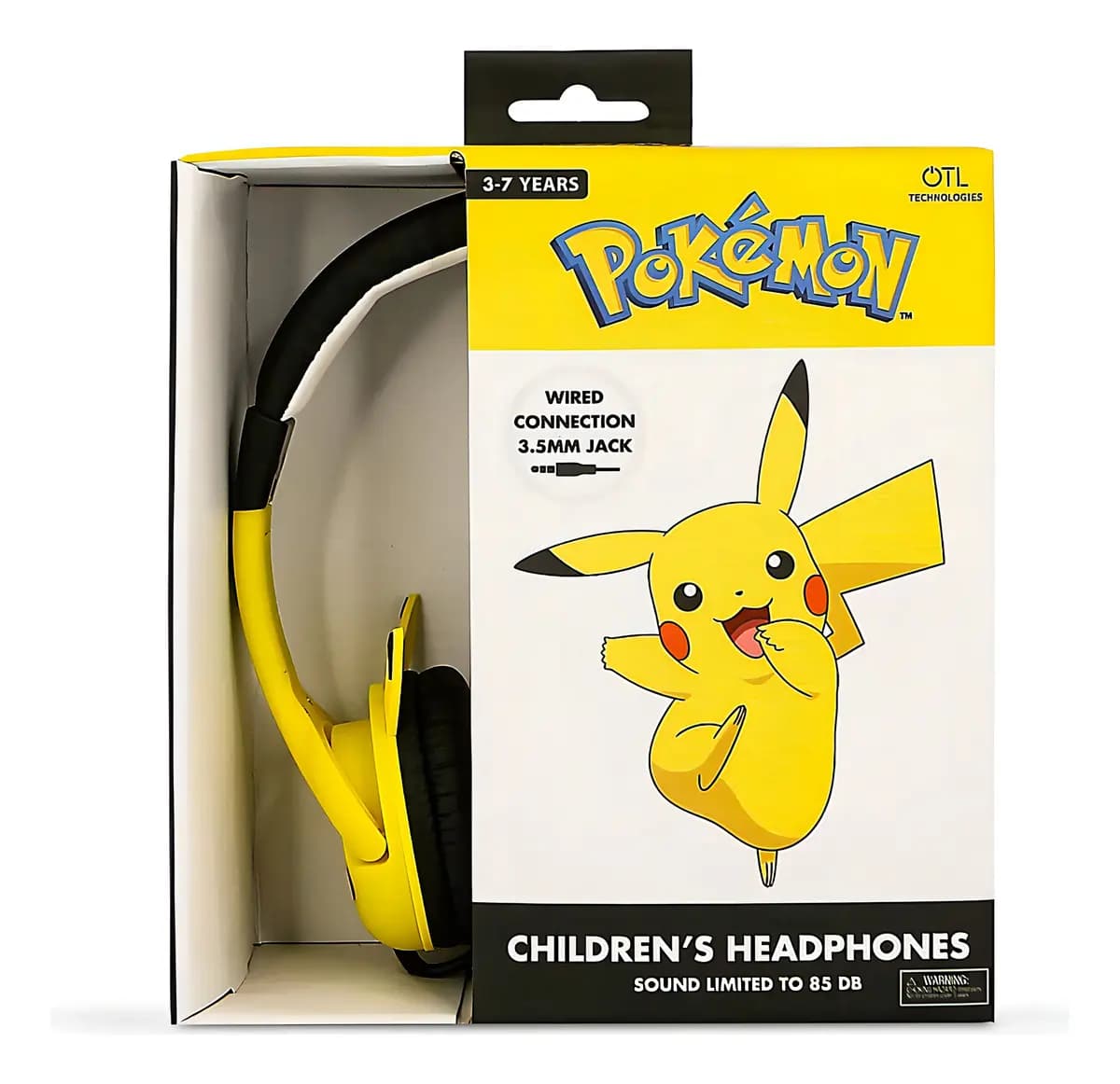 Pikachu Moulded Ears Childrens Headphones