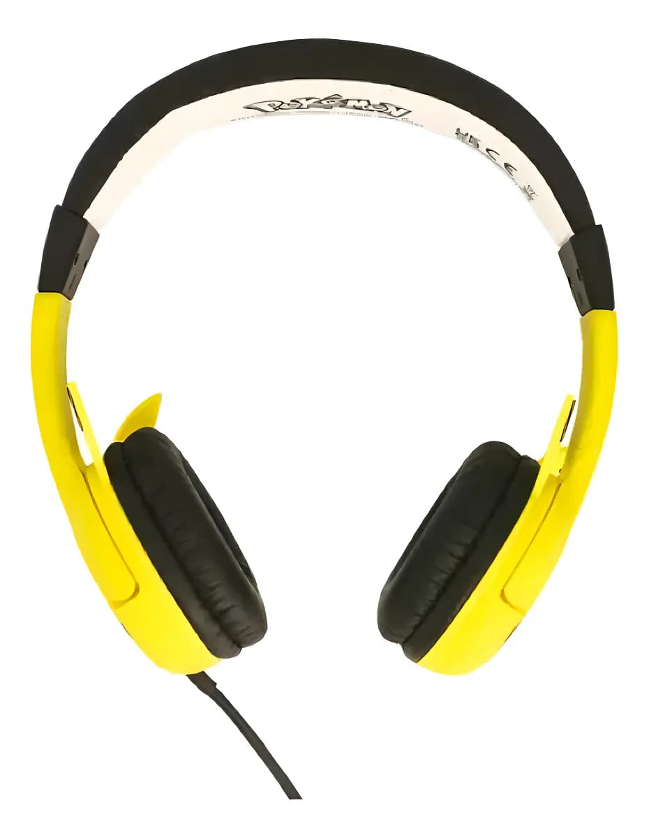 Pikachu Moulded Ears Childrens Headphones